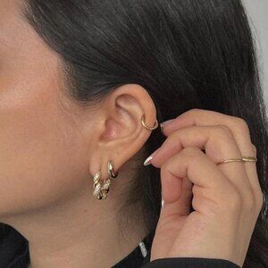 Ana Luisa Gold Mini Huggie Hoops